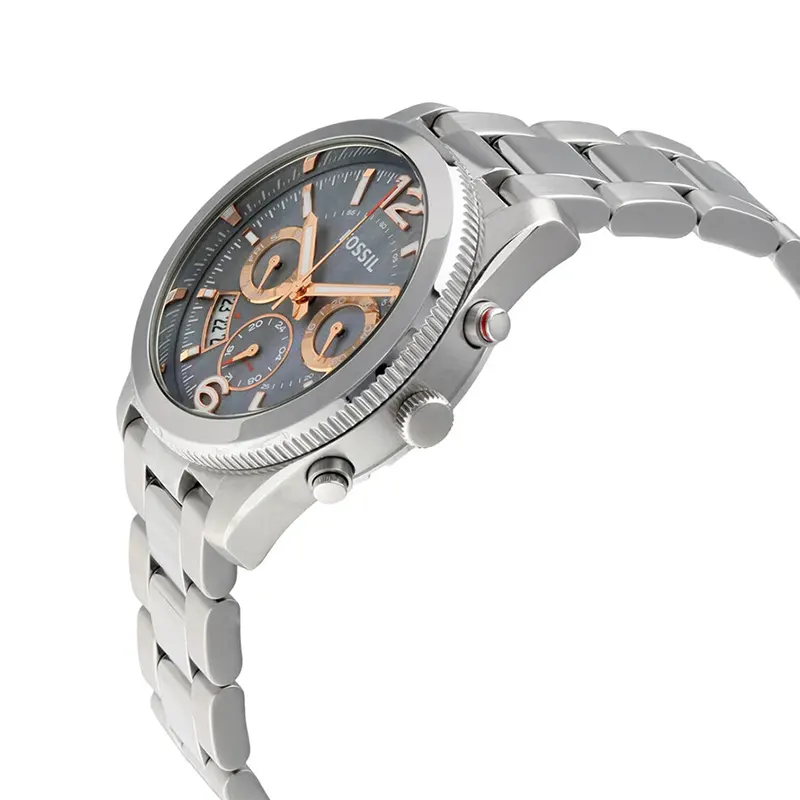 Fossil Perfect Boyfriend Grey MOP Dial Ladies Watch- ES3880